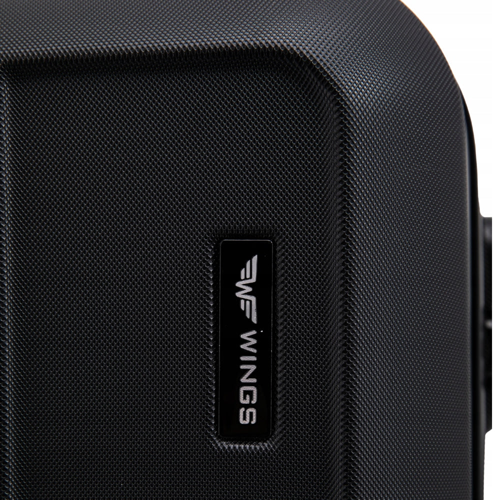 Large travel suitcase XXL on 4 wheels combination lock roomy with ABS WINGS Depth (shorter edge) 29 cm