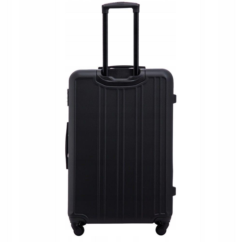 Large travel suitcase XXL on 4 wheels combination lock roomy with ABS WINGS Model HARRIER