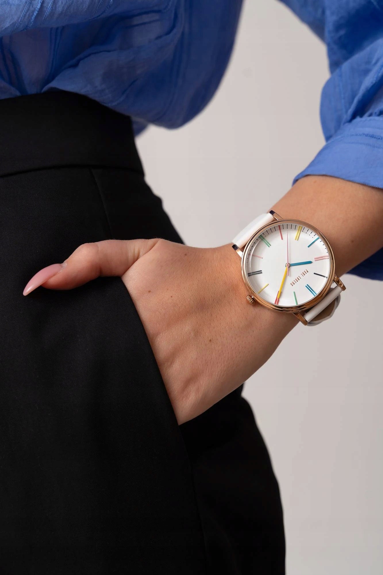 Large women's watch Paul Lorens ALMAR with impressive dial + ENGRAVING Brand Paul Lorens