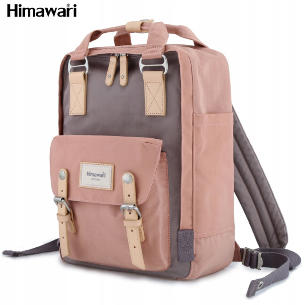 Large youth school backpack Himawari urban roomy for laptop 13,3 Brand Himawari