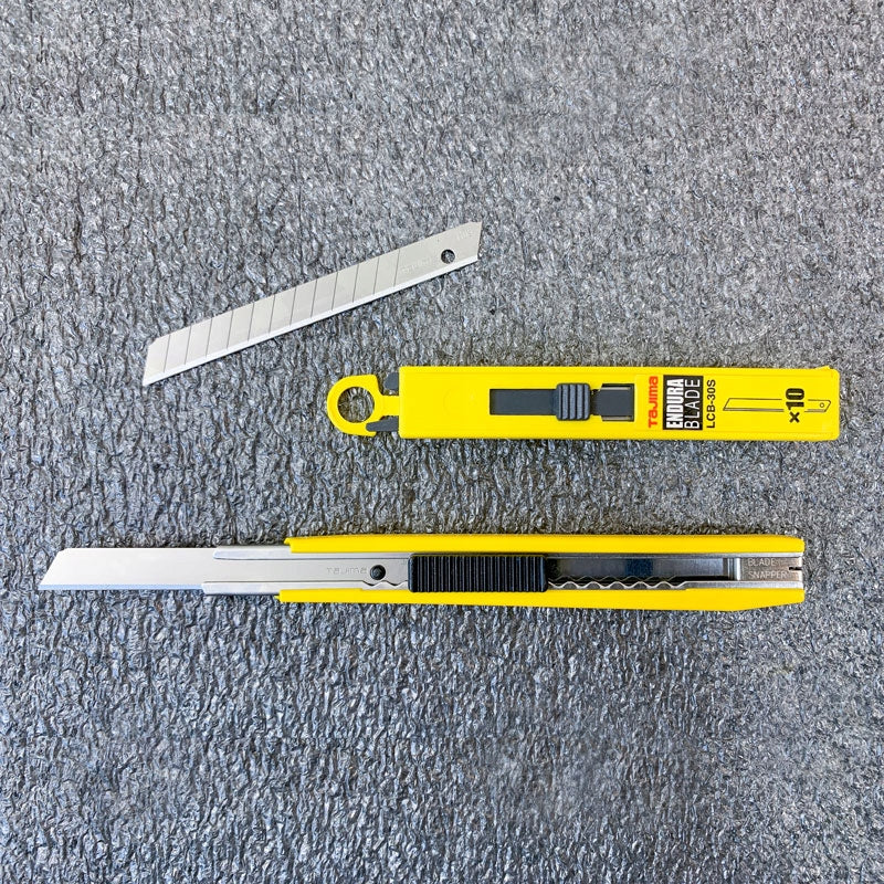 Larger set of tools LeanFoam - unbroken knife, Tajima, Lyra pen Brand LeanFoam