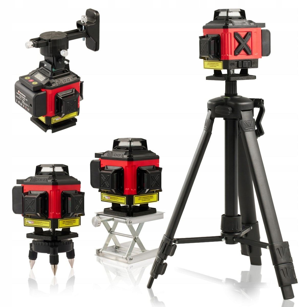 Laser Level 16 Lines 4D Cross Laser 360 Green Tripod Set Packaging status original