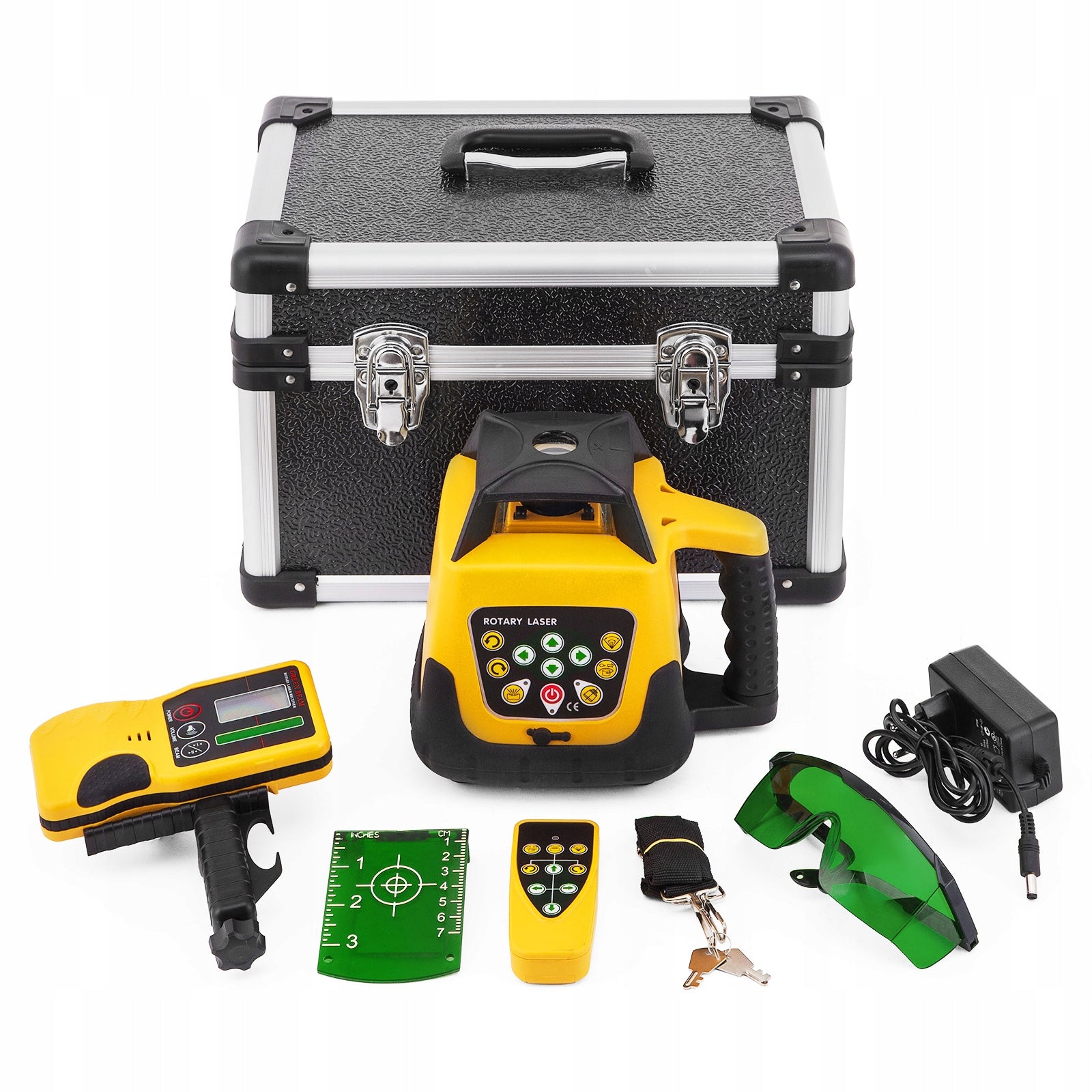 Laser Level Working Range 500M Green Light Rotary Laser