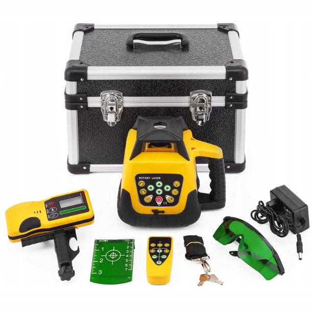 Laser Leveler Rotary Full Set Range 500m Tripod Patch 5m Brand Vevor