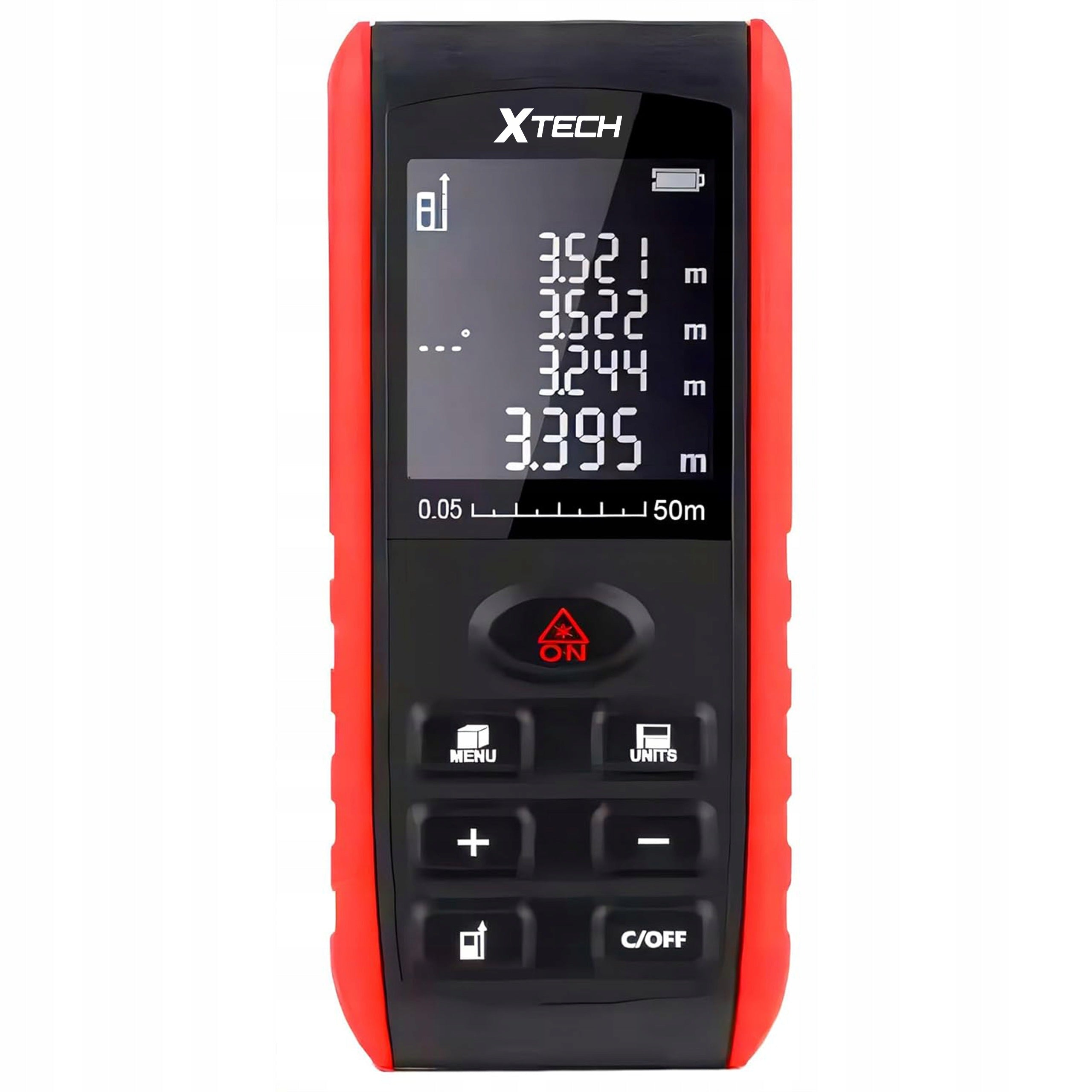 Laser Rangefinder Digital Precision Distance Meter LCD Protractor XTECH Packaging status original