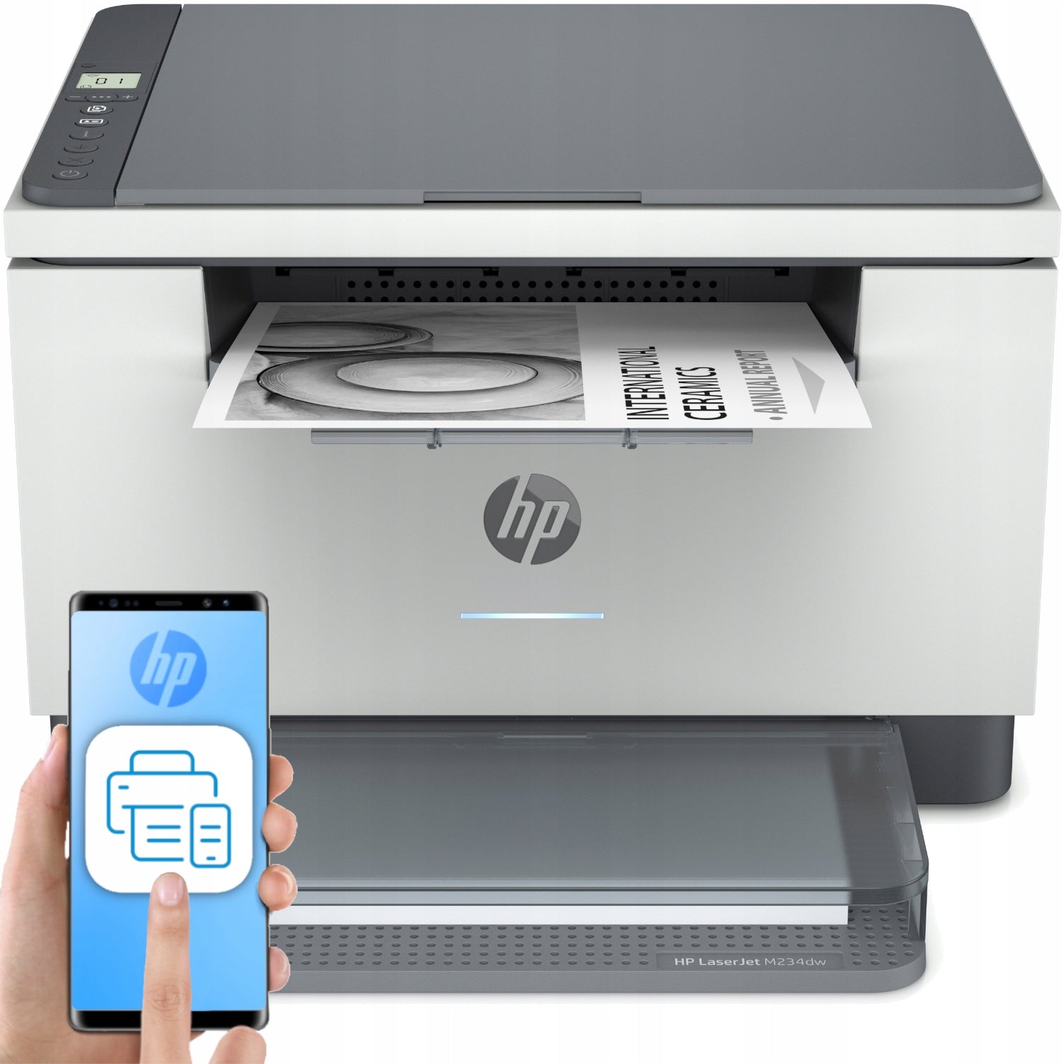 Laser printer HP LaserJet 3in1 A4 MONO PRINTING DUPLEX Lan USB WIFI TONER