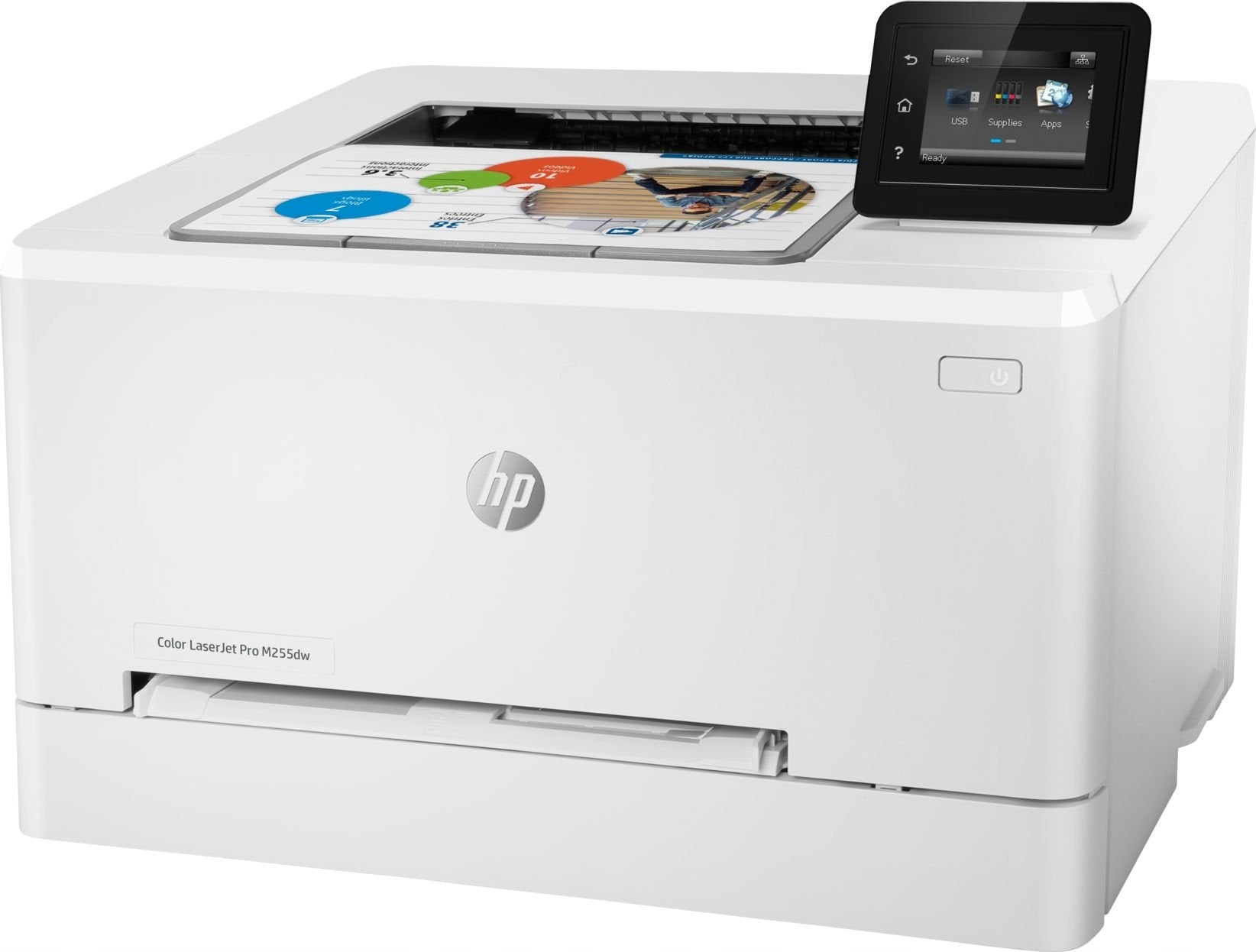 Laser printer (colour) HP Color LaserJet M255dw duplex LAN WiFi