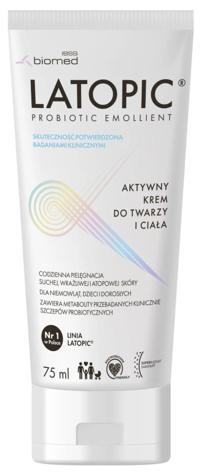 Latopic face and body cream 75 ml