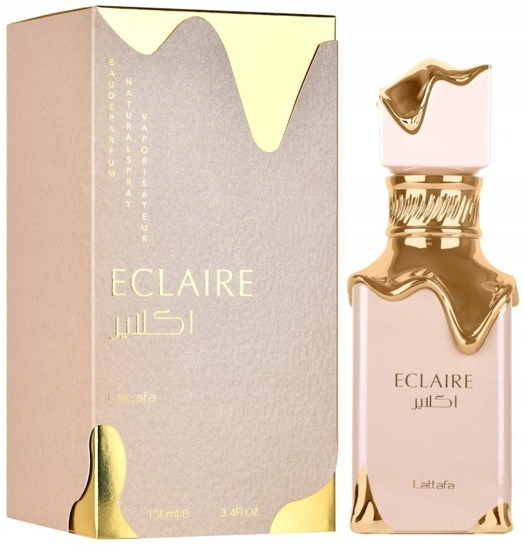 Lattafa Eclaire Eau de Parfum for Women, Arabic Fragrance, 100 ml Packaging status original