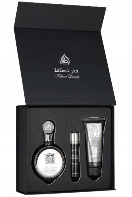 Lattafa Fakhar Men 100+12ml EDP + 100ml Shower Gel Men's Set