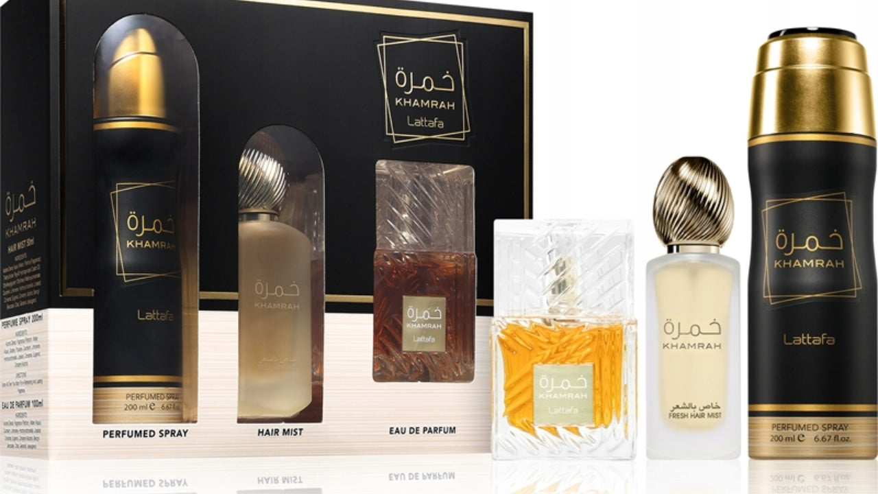 Lattafa Khamrah gift set for UNISEX EAN (GTIN) 6290362340072