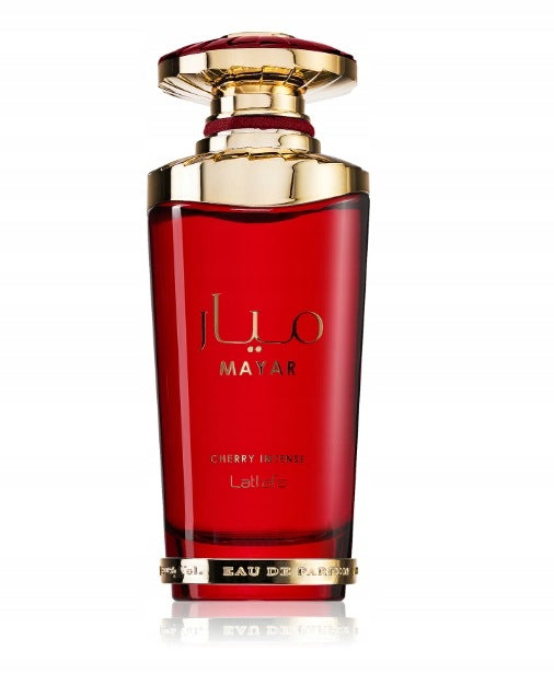 Lattafa Mayar Cherry Intense 100ml EDP Unisex Women's Perfume Packaging status original