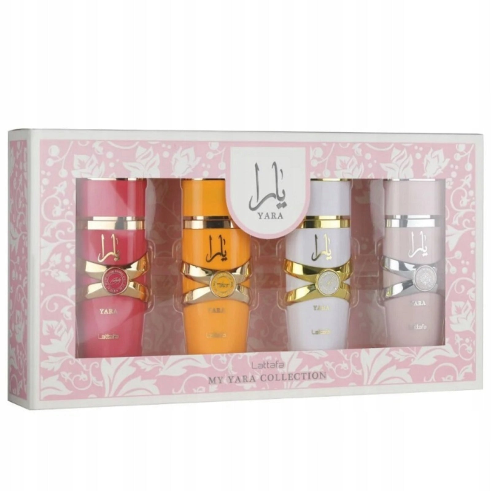 Lattafa My Yara Collection set of four perfumed waters 4x25ml
