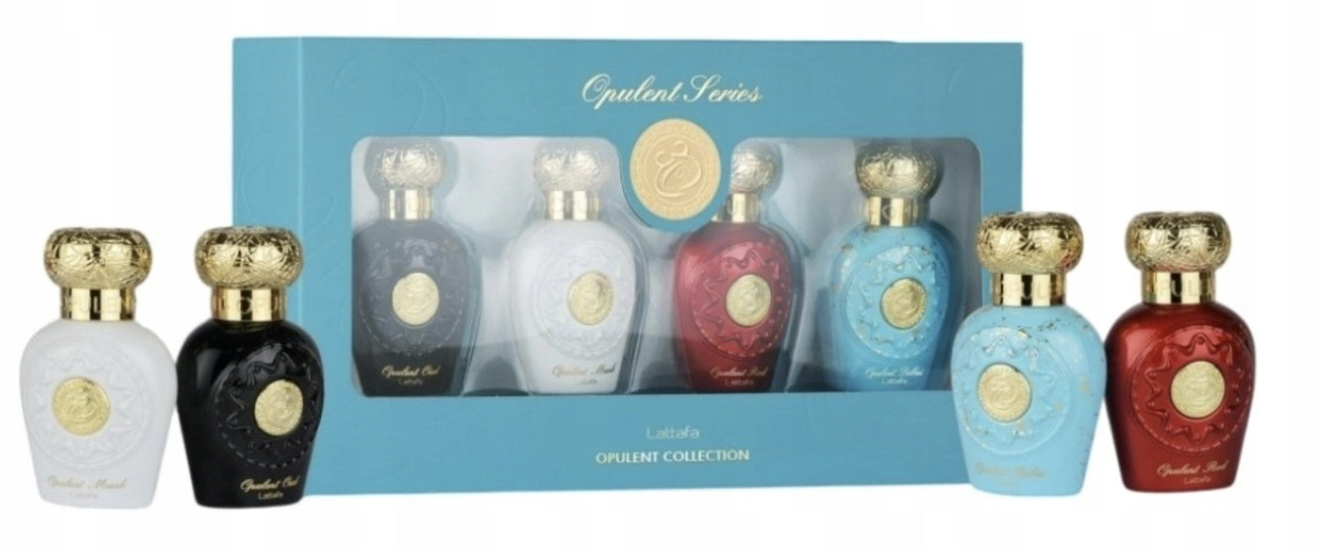 Lattafa Opulent Collection Perfume Set EDP Unisex Arabic 4x25ml Brand Lattafa