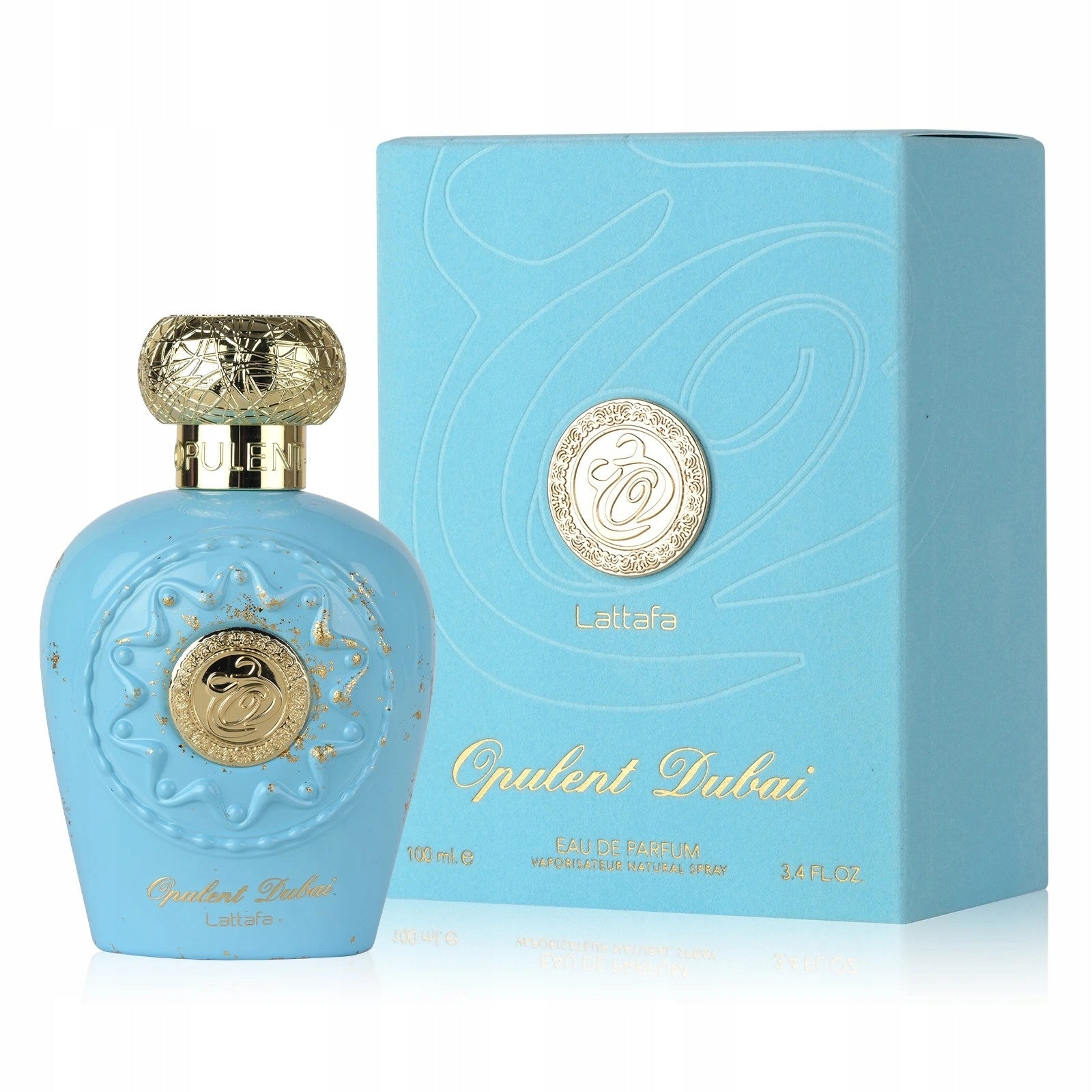 Lattafa Opulent Dubai 100ml Perfume Women's Genuine Durable Fresh Beautiful Packaging status original