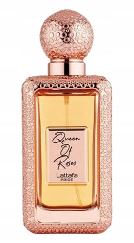 Lattafa Pride Queen of Roses 100ml EDP Perfumed Water Perfume For Women Packaging status original