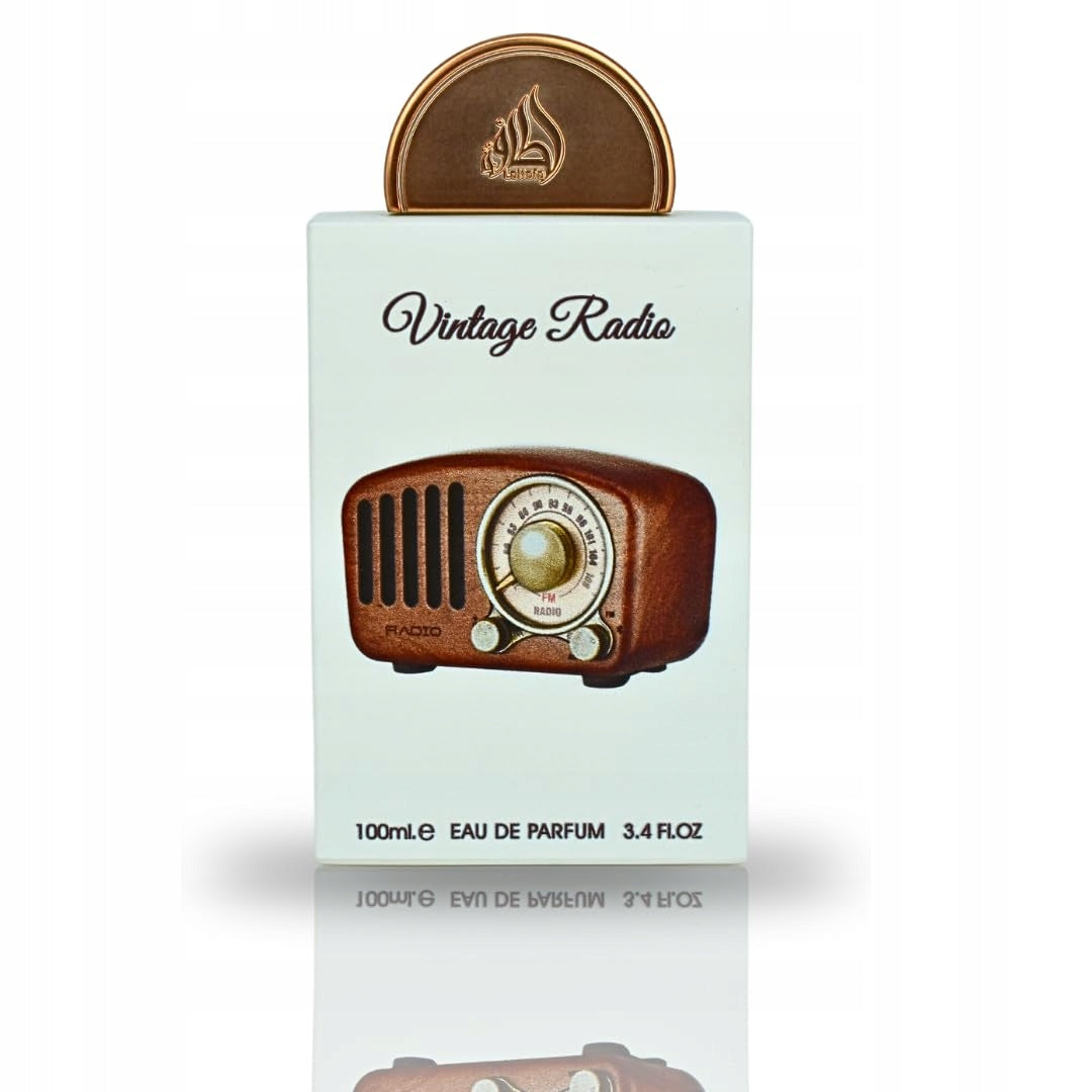 Lattafa Pride Vintage Radio Perfumed Water 100 ml Manufacturer code 6290360592909