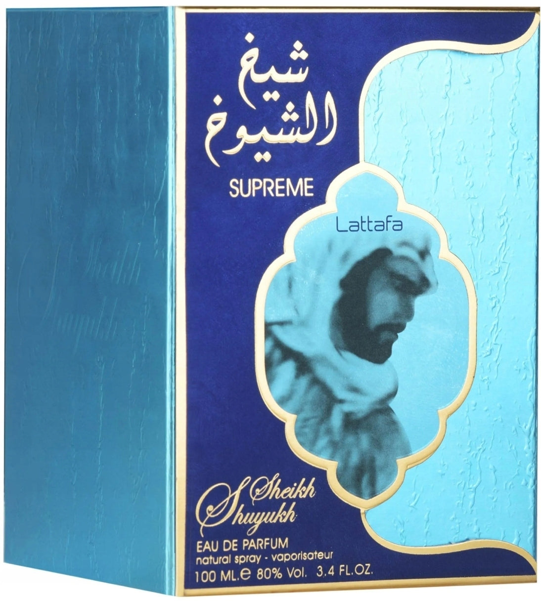 Lattafa Sheikh Shuyukh Supreme Eau de Parfum for men Arabic 100 ml Packaging status original