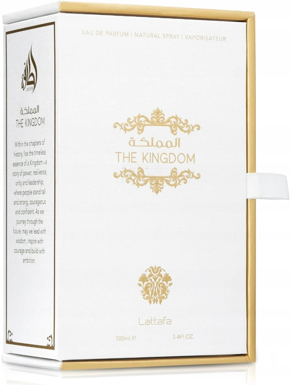 Lattafa The Kingdom Men Eau de Parfum for men Arabic 100 ml Manufacturer code 6290360598345