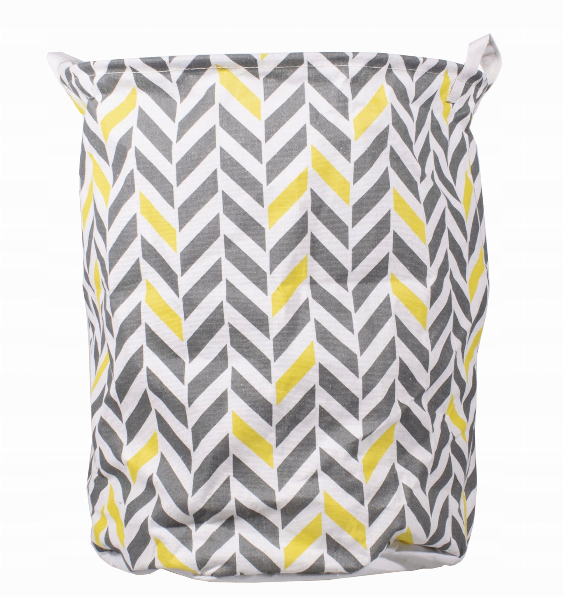 Laundry Basket Toys Towels Folding 80l Material 40x50cm Grey Pattern Packaging status original