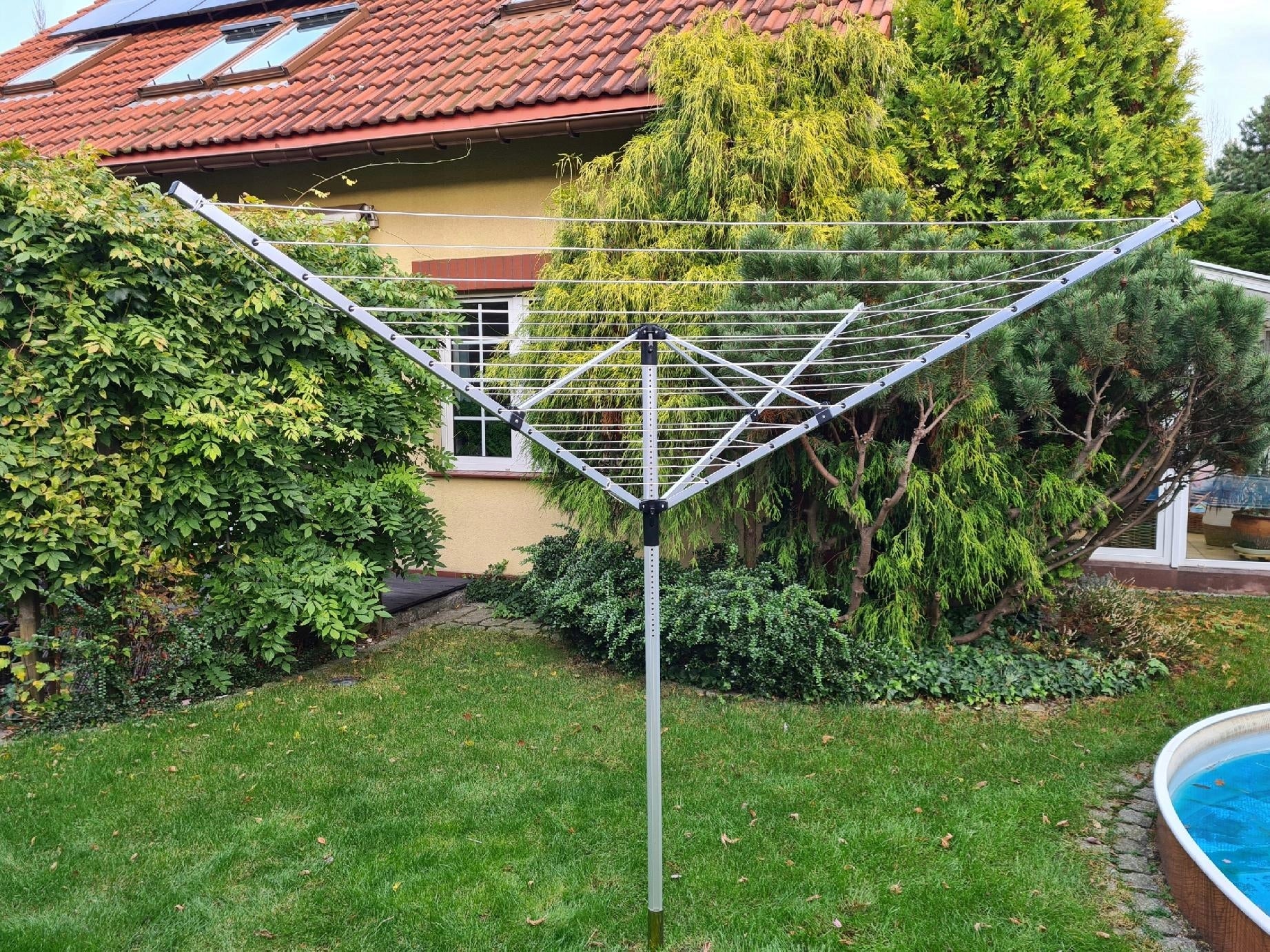 Laundry Dryer + Cover XXL 50m 180cm Decent Large Adjustable Packaging status original