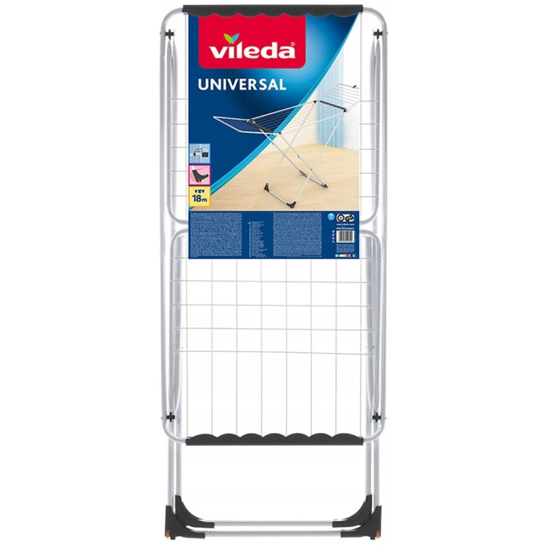 Laundry Dryer Vileda Universal Freestanding Folding 180cm Brand Vileda