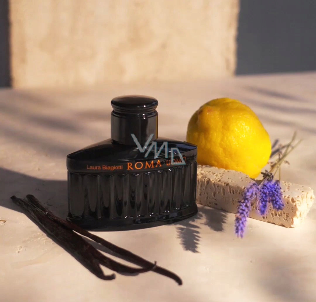 Laura Biagiotti Roma Uomo Nero Estremo Intense Eau de Parfum for men 125ml Packaging status original