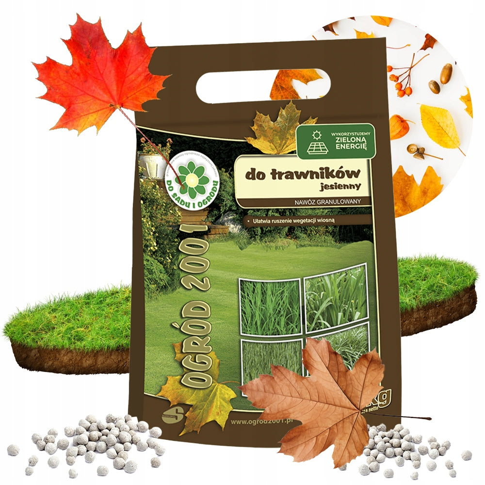 Lawn fertilizer Siarkopol autumn granules 10 kg Manufacturer code NAWÓZ JESIENNY 10KG SIARKO TJ10
