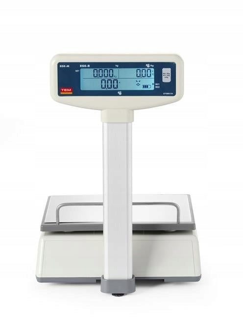 Lcd Calculation Scale with Boom and Legalization HENDI TEM015B1D Packaging status original