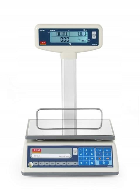 Lcd Calculation Scale with Boom and Legalization HENDI TEM015B1D