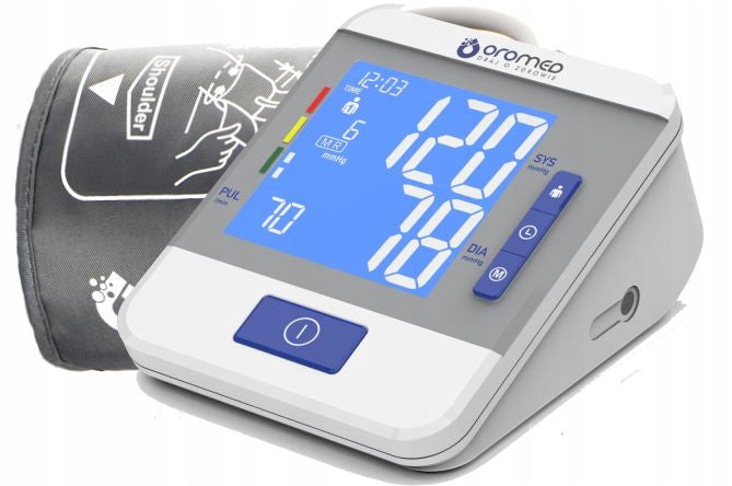 Lcd Electronic Blood Pressure Monitor Medical Arrhythmia Oromed Oro-N8