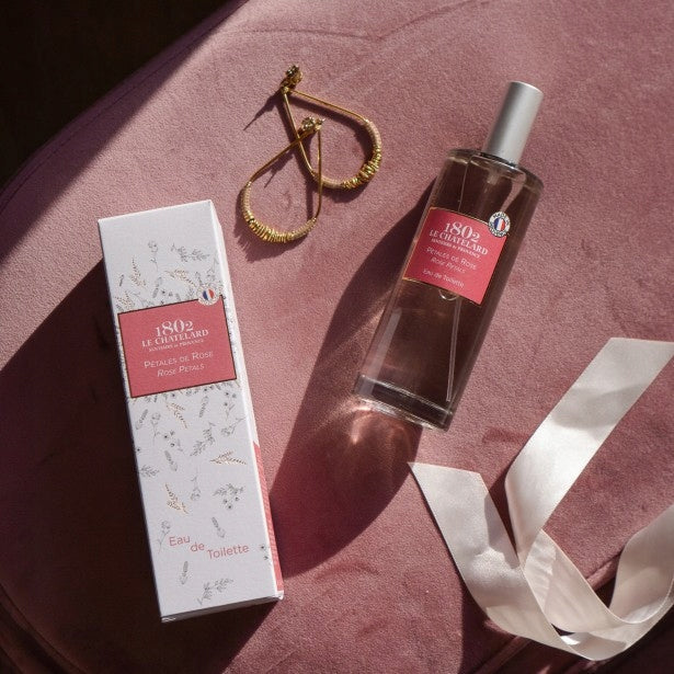 Le Chatelard 1802 French eau de toilette ROSE PETALS Rose Petals 100ml Packaging status original
