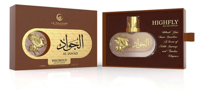 Le Falcone Highfly Al Jawad Edp 85ml * Unisex Perfumed Water Scent
