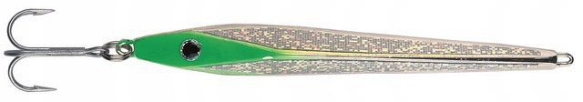 Lead-free cod pilker Kristal 90g green-silver Brand exori fishing