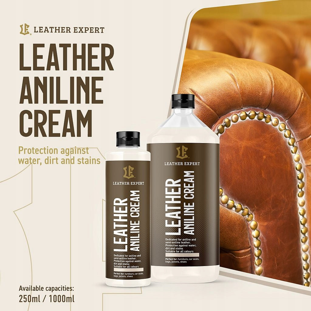Leather Expert Aniline Cream Conditioner for open skin - aniline 250ml Manufacturer Leather Expert