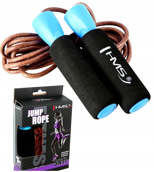 Leather Jump Rope HMS For Exercise Fitness Training Durable