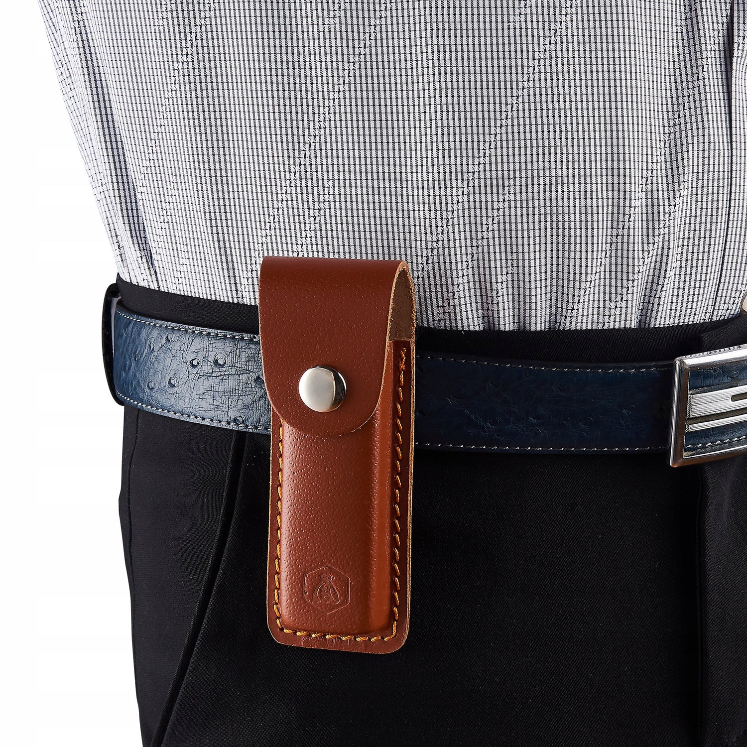 Leather Knife Vagina Laguiole Belt Holster Case EAN (GTIN) 3661075047764