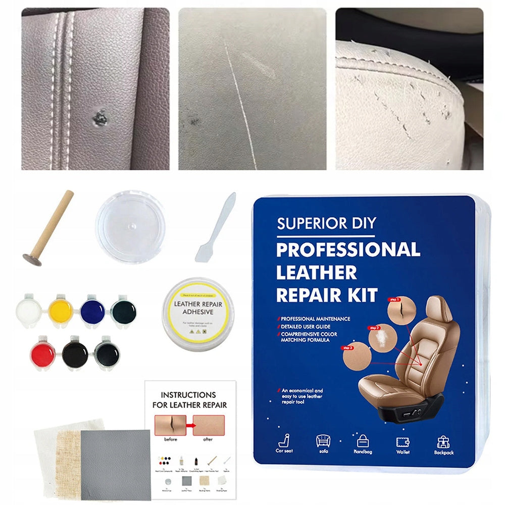Leather Repair Kit Upholstery Renovation in 7 Colors Kind leather renovation