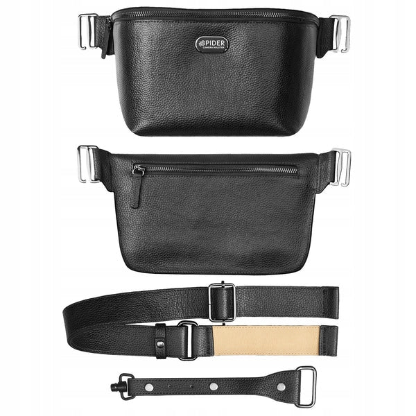 Leather bag SpiderPro Sling Pouch-Black v3