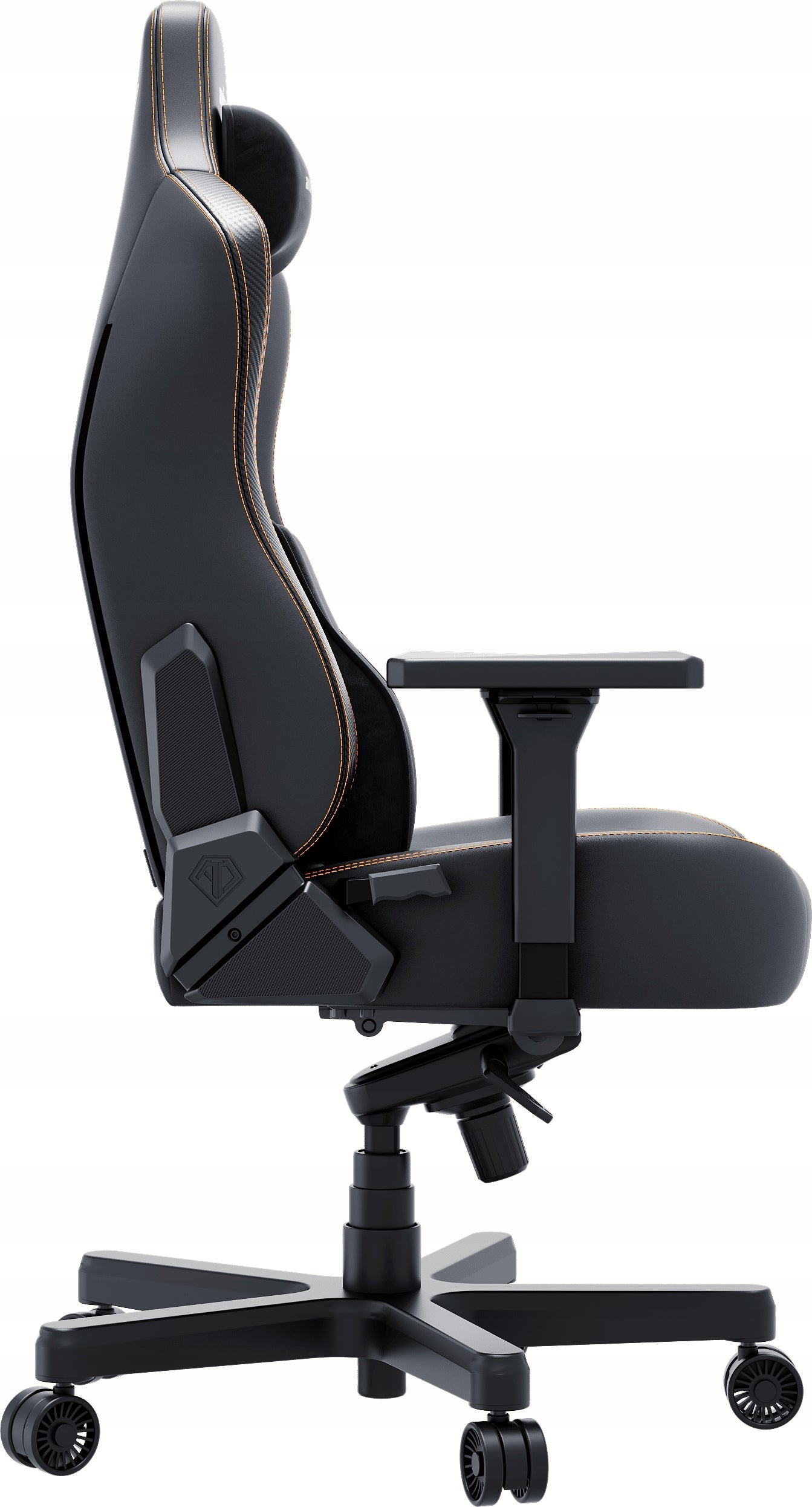 Leather gaming chair Anda Seat Kaiser 3E XL Black PVC Furniture depth 72 cm