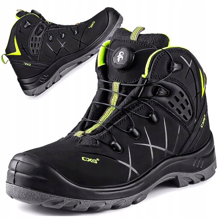 Leather shoes High BOA r. 44 CXS with protective toe cap Work boots