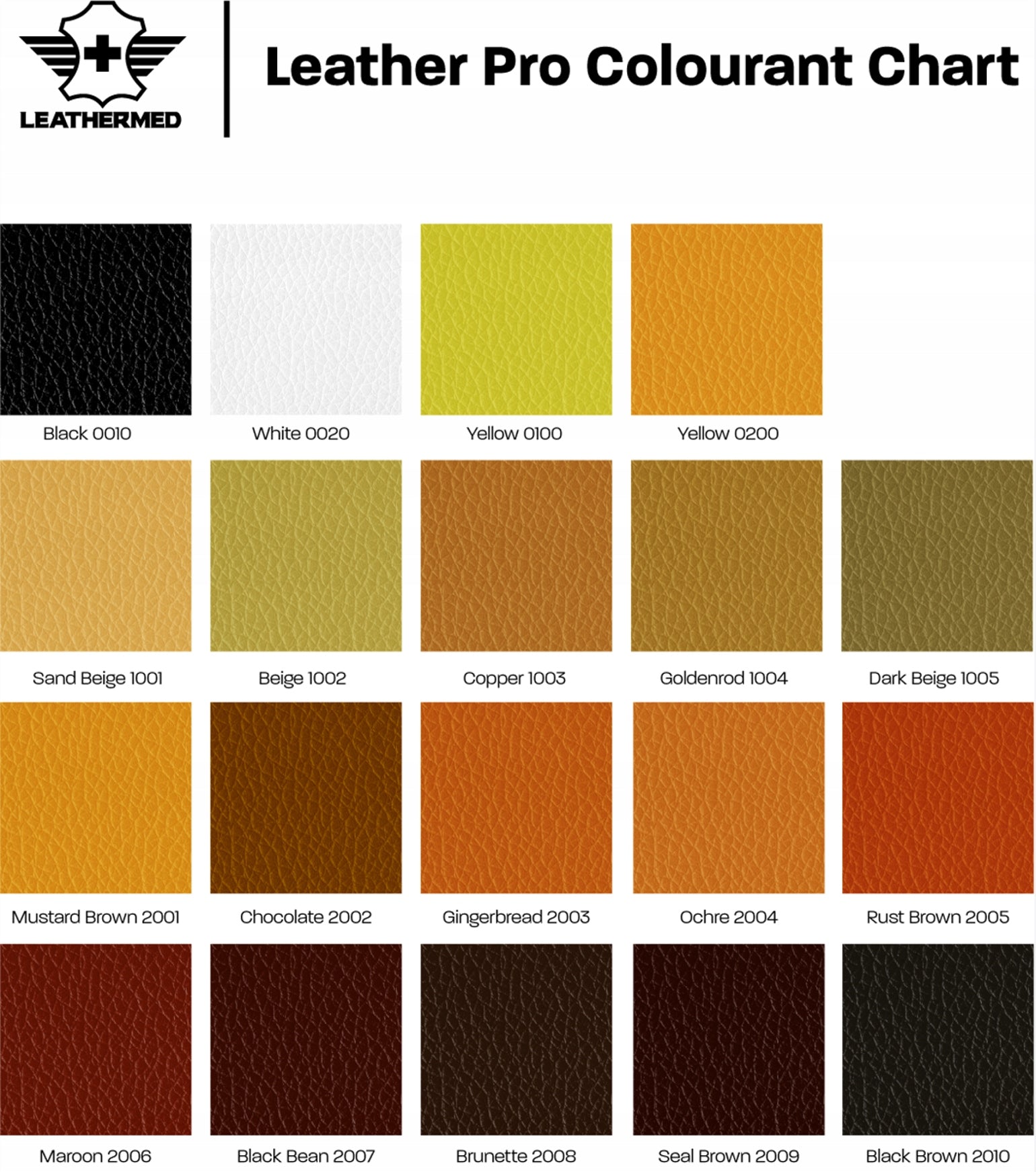 Leather upholstery leather restoration paint 250ml 54 COLORS Manufacturer Leathermed