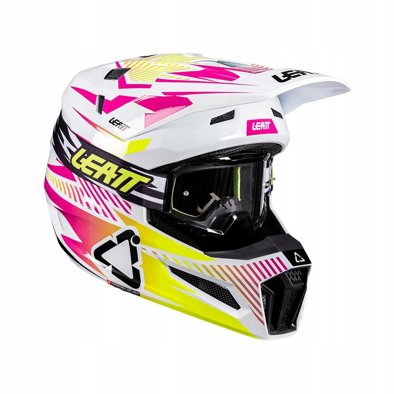 Leatt Helmet Moto 3.5 Storm Pink L
