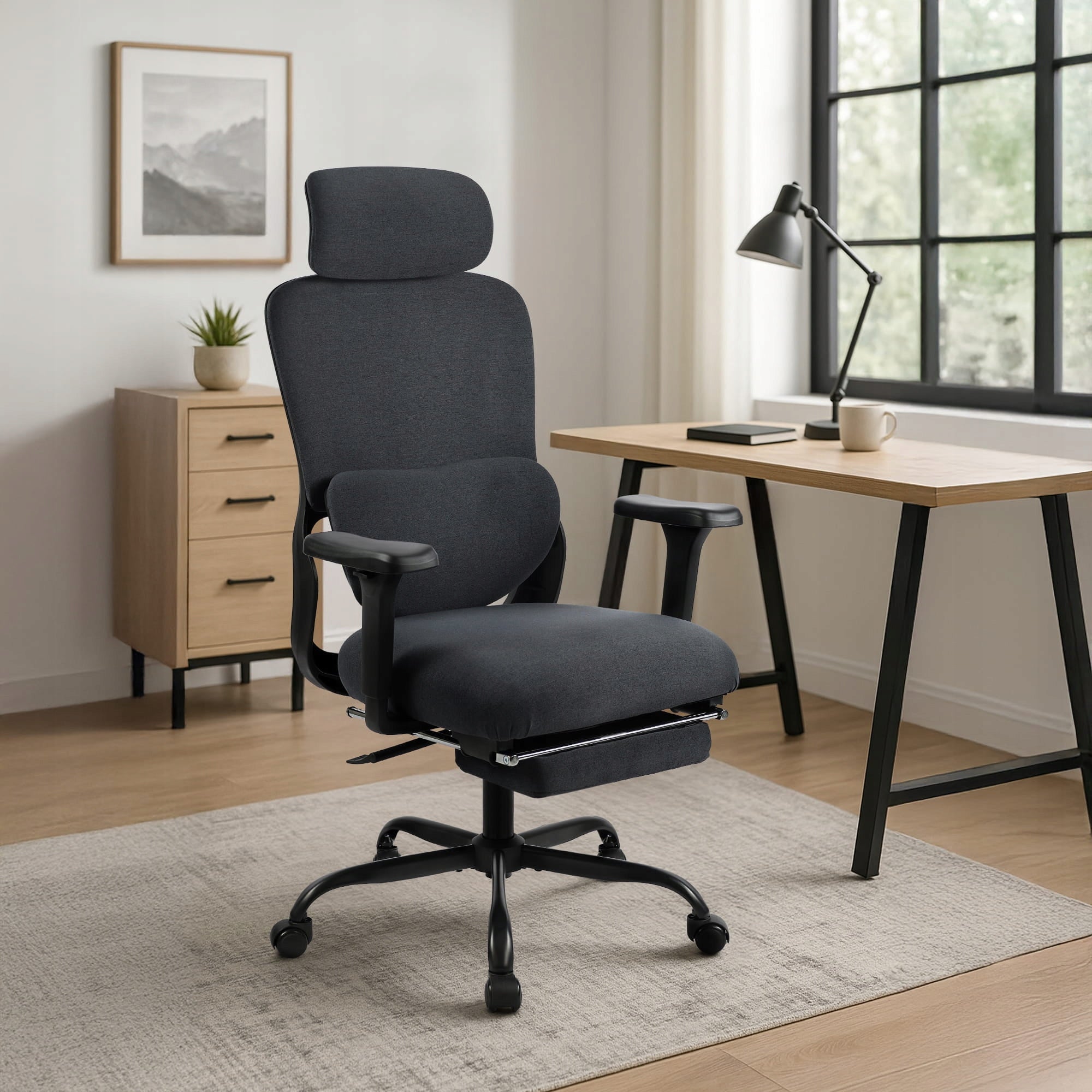 Leesburg Office Chair, Black/Black Manufacturer code 325845