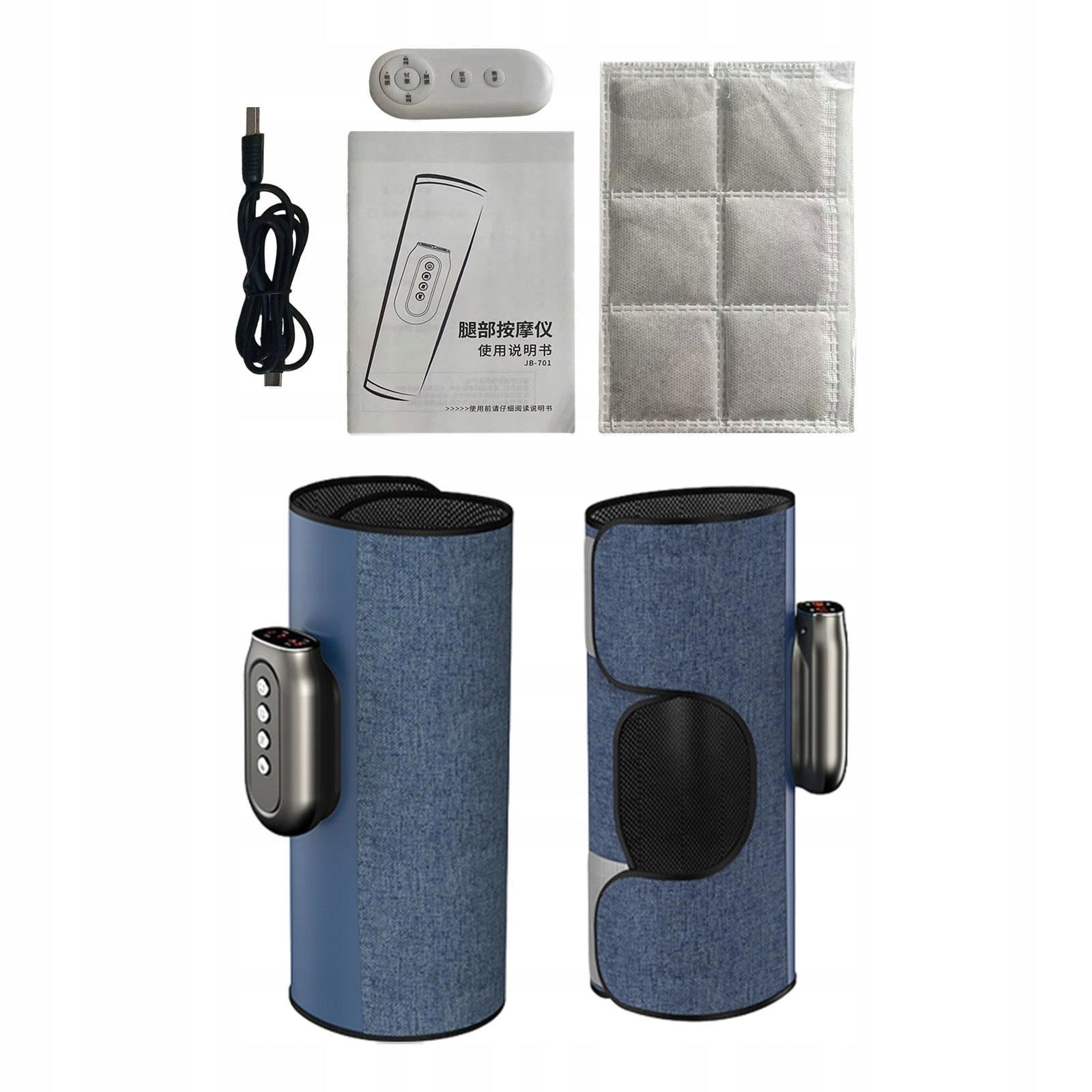 Leg Calf Massager Air Compression Rechargeable Cordless Remote Control