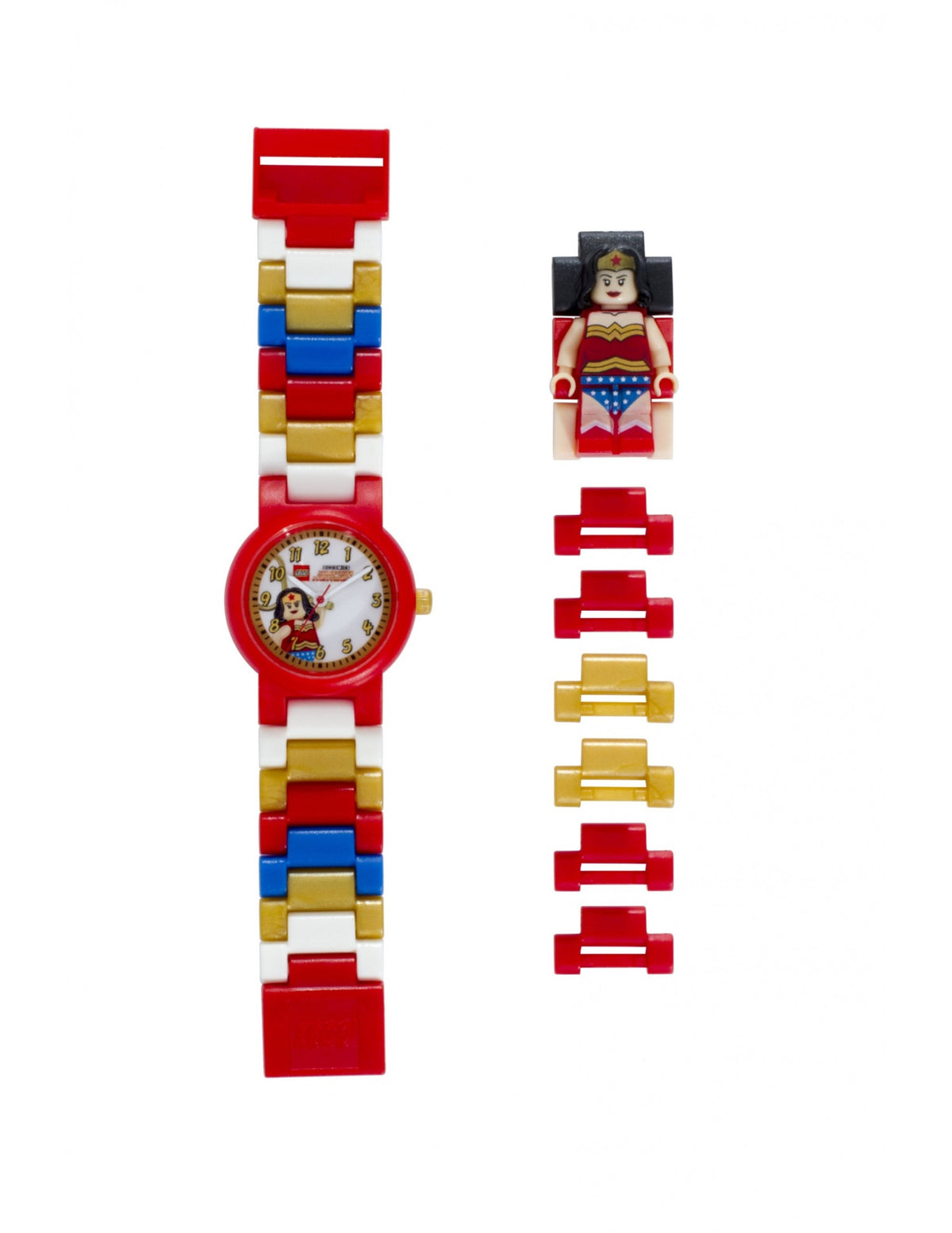 Lego 5004539 Hodinky - Wonder Woman Buildable Watch Kind analog