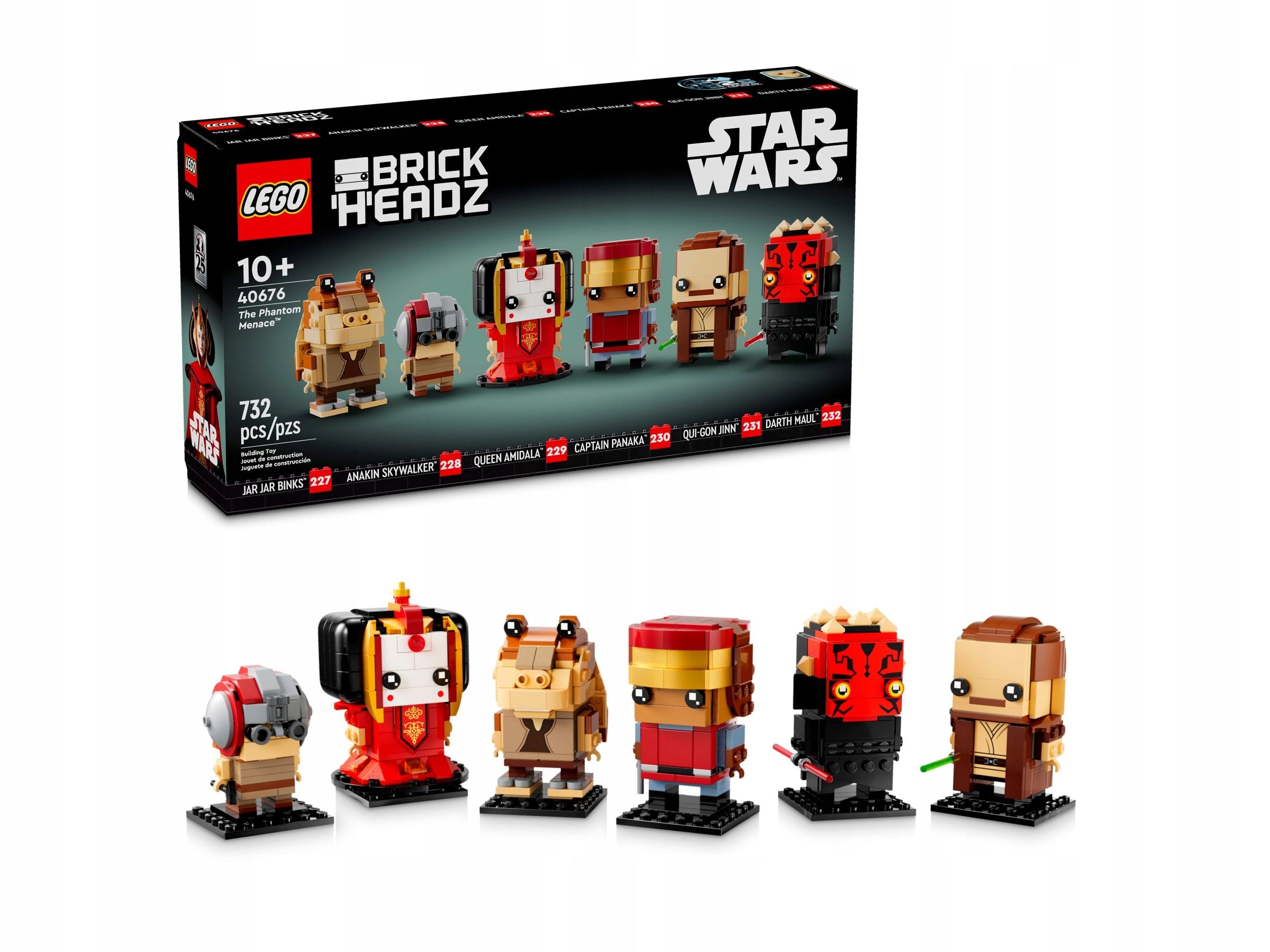 Lego BrickHeadz 40676 Star Wars postavy z filmu Skrytá hrozba