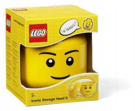Lego container head small - boy