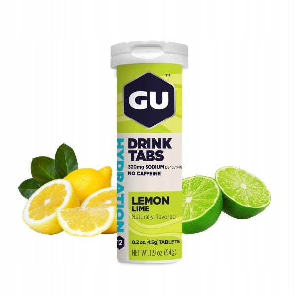 Lemon Lime Irrigation Tablets, Tabs, Lemon Flavour Isotonic 12 Pack