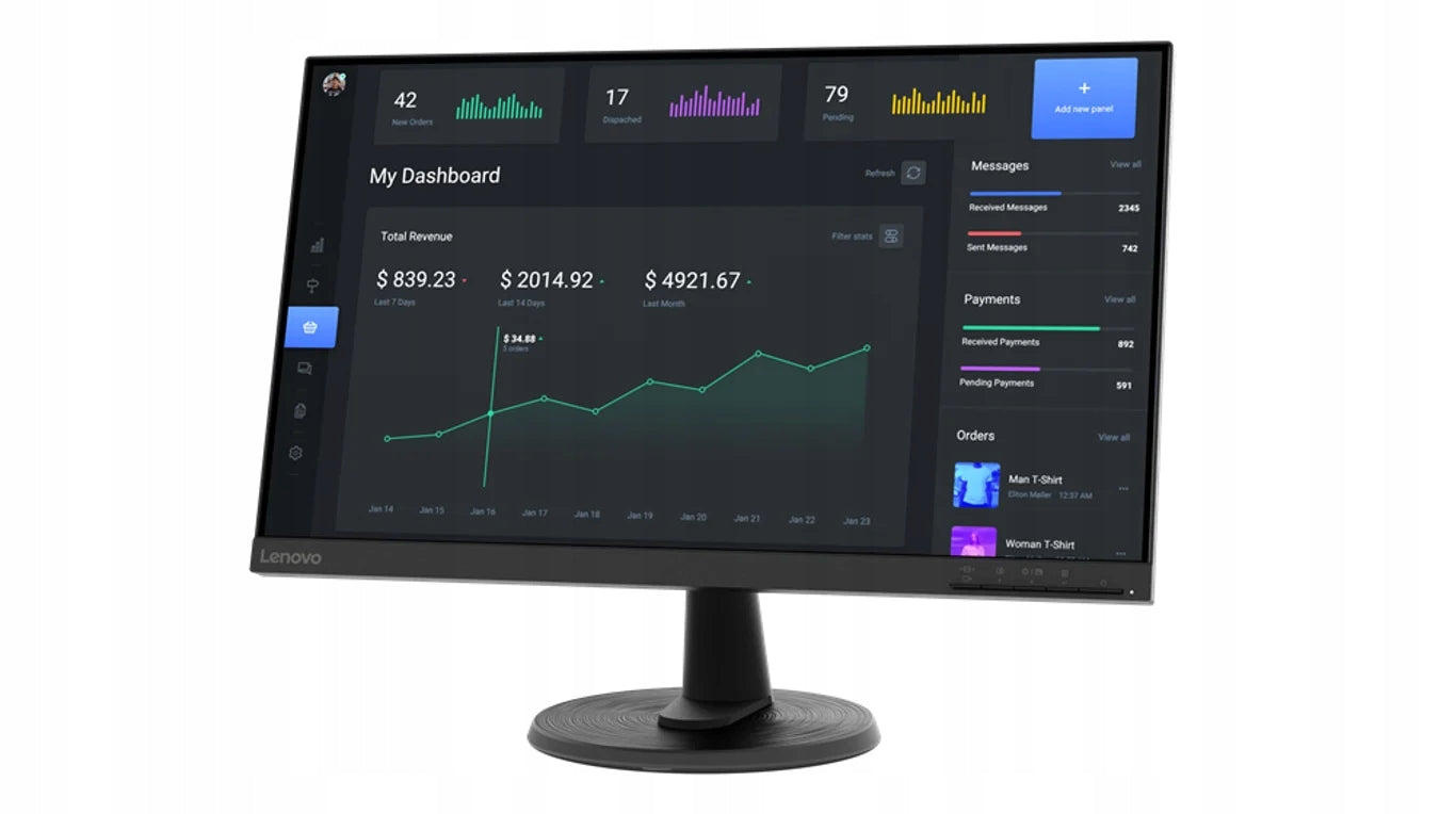 Lenovo C24-40 LED monitor 23.8" 1920 x 1080 px VA EAN (GTIN) 196802375917